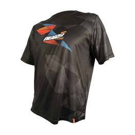 HAVEN Kurzarm Fahrradtrikot - ENERGIZER CRAZY SHORT - Schwarz/Rot/Blau