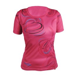 HAVEN Kurzarm Fahrradtrikot - ENERGY CRAZY SHORT - Rosa