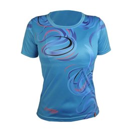 HAVEN Kurzarm Fahrradtrikot - ENERGY CRAZY SHORT - Blau