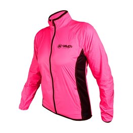 HAVEN Winddichte Fahrradjacke - FEATHERLITE - Rosa/Schwarz