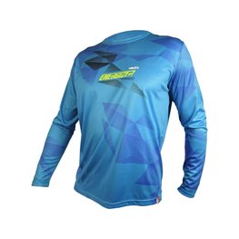HAVEN Langarm Fahrradtrikot für den Sommer - ENERGIZER CRAZY LONG - Blau