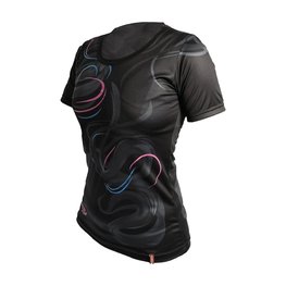 HAVEN Kurzarm Fahrradtrikot - ENERGY CRAZY SHORT - Schwarz