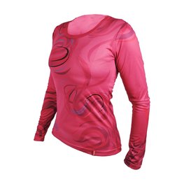 HAVEN Langarm Fahrradtrikot für den Sommer - ENERGY CRAZY LONG - Rosa