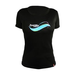 HAVEN Kurzarm Fahrradtrikot - ENERGY SHORT - Schwarz/Blau