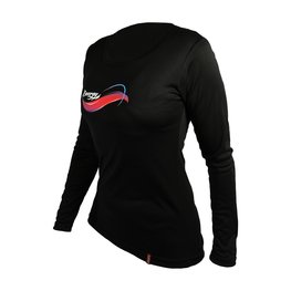 HAVEN Langarm Fahrradtrikot für den Sommer - ENERGY LONG - Schwarz/Rosa