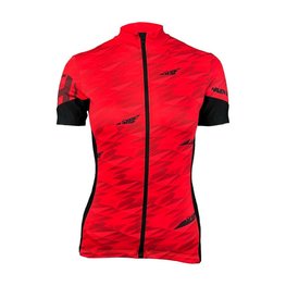 HAVEN Kurzarm Fahrradtrikot - SKINFIT NEO WOMEN - Rot/Schwarz