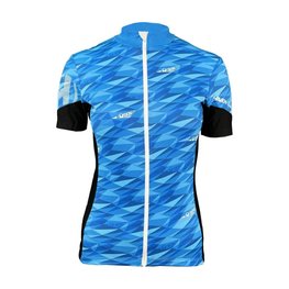 HAVEN Kurzarm Fahrradtrikot - SKINFIT NEO WOMEN - Blau/Weiß