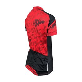 HAVEN Kurzarm Fahrradtrikot - SINGLETRAIL NEO WOMEN - Rot