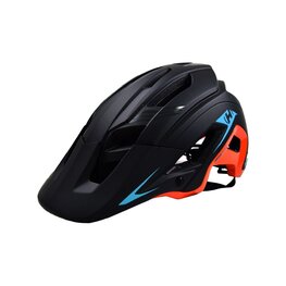 HAVEN Fahrradhelm - TRAILMAG - Schwarz/Blau/Orange