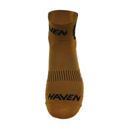 HAVEN Klassische Fahrradsocken - LITE SILVER NEO 2PAK - Braun