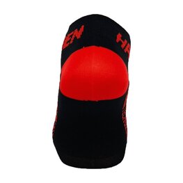 HAVEN Knöchelhohe Fahrradsocken - SNAKE SILVER NEO 2PAK - Schwarz/Rot