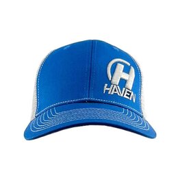 HAVEN Fahrradmütze - TRUCKER - Blau/Weiß