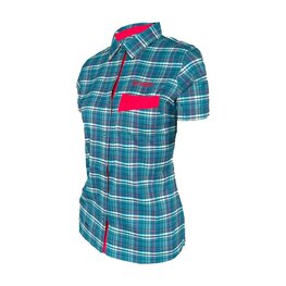 HAVEN Hemd - AGNESS SLIMFIT - Rosa/Blau