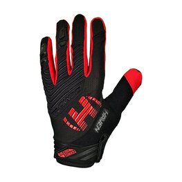 HAVEN Langfinger-Fahrradhandschuhe - DEMO NEO LONG - Schwarz/Rot