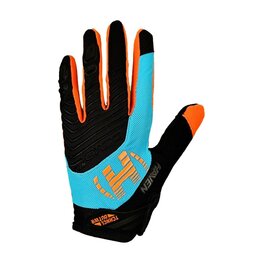 HAVEN Langfinger-Fahrradhandschuhe - DEMO NEO LONG - Blau/Orange