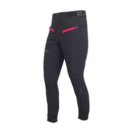 HAVEN Lange Fahrradhose ohne Träger  - FACTORY AIR - Schwarz/Rosa