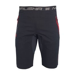 HAVEN Fahrradshorts ohne Träger - NALISHA SLIMFIT - Schwarz/Rot