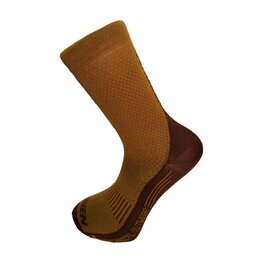 HAVEN Klassische Fahrradsocken - STRUCTURE LONG 2PAK - Braun
