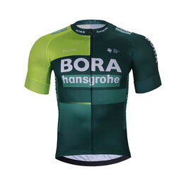 BONAVELO Kurzarm Fahrradtrikot - BORA 2024 - Hellgrün/Grün