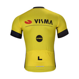 BONAVELO Kurzarm Fahrradtrikot - VISMA 2025 - Gelb/Schwarz