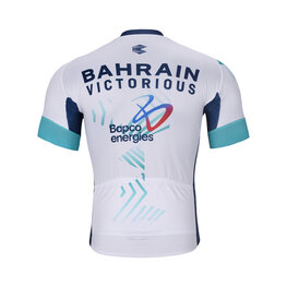 BONAVELO Kurzarm Fahrradtrikot - BAHRAIN VICTORIOUS 2025 - Weiß/Hellgrün