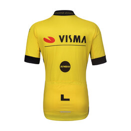 BONAVELO Kurzarm Fahrradtrikot - VISMA 2025 KIDS - Gelb/Schwarz