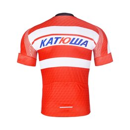 BONAVELO Kurzarm Fahrradtrikot - KATUSHA - Rot/Weiß