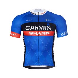 BONAVELO Kurzarm Fahrradtrikot - GARMIN SHARP - Blau/Schwarz