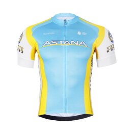 BONAVELO Kurzarm Fahrradtrikot - ASTANA - Gelb/Türkis