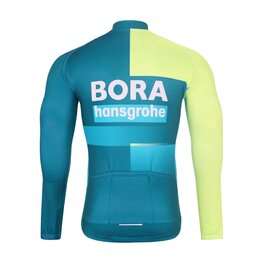 BONAVELO Langarm Fahrradtrikot für den Winter - BORA 2024 WINTER - Grün