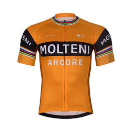 BONAVELO Kurzarm Fahrradtrikot - MOLTENI ARCORE - Orange