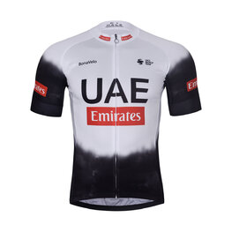 BONAVELO Kurzarm Fahrradtrikot - UAE 2025 - Weiß/Schwarz