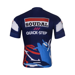 BONAVELO Kurzarm Fahrradtrikot - SOUDAL-QUICKSTEP 2025 - Blau/Weiß