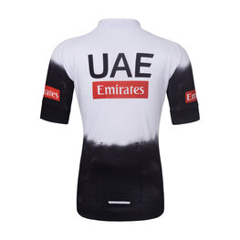 BONAVELO Kurzarm Fahrradtrikot - UAE KID 2025 - Weiß/Schwarz