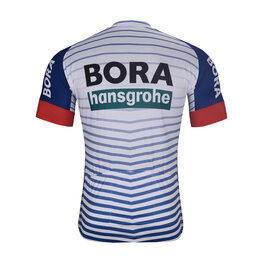 BONAVELO Kurzarm Fahrradtrikot - BORA 2026 - Weiß/mehrfarbig
