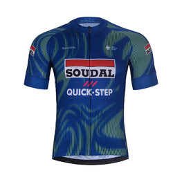 BONAVELO Kurzarm Fahrradtrikot - SOUDAL-QUICKSTEP 2026 - Blau/Grün