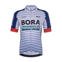 BONAVELO Kurzarm Fahrradtrikot - BORA KID 2026 - Weiß/mehrfarbig