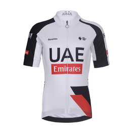 BONAVELO Kurzarm Fahrradtrikot - UAE KID 2026 - Weiß/Schwarz/Rot