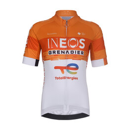 BONAVELO Kurzarm Fahrradtrikot - INEOS GRENADIERS KID 2026 - Weiß/Orange