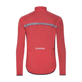 HOLOKOLO Fahrrad-Regenjacke - NEON - Rot