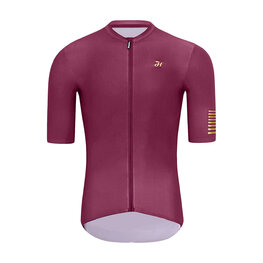 HOLOKOLO Kurzarm Fahrradtrikot - VICTORIOUS GOLD - bordeaux