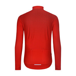HOLOKOLO Langarm Fahrradtrikot für den Winter - STARLIGHT WINTER - Rot
