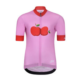 HOLOKOLO Kurzarm Fahrradtrikot - FRUIT - Rosa/Rot