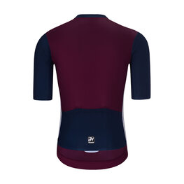 HOLOKOLO Kurzarm Fahrradtrikot - TECHNICAL  - bordeaux/Grau