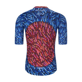 HOLOKOLO Kurzarm Fahrradtrikot - TAMELESS - Blau/Rot