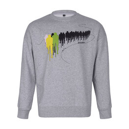 HOLOKOLO Kapuzenpullover - PELOTON - Grau/mehrfarbig