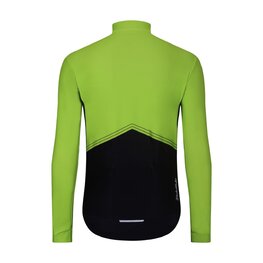 HOLOKOLO Langarm Fahrradtrikot für den Winter - ARROW II WINTER - Gelb/Schwarz