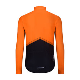 HOLOKOLO Langarm Fahrradtrikot für den Winter - ARROW II WINTER - Orange/Schwarz