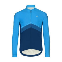 HOLOKOLO Langarm Fahrradtrikot für den Winter - ARROW II WINTER - Blau