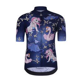HOLOKOLO Kurzarm Fahrradtrikot - FAIRY TALE - Blau
